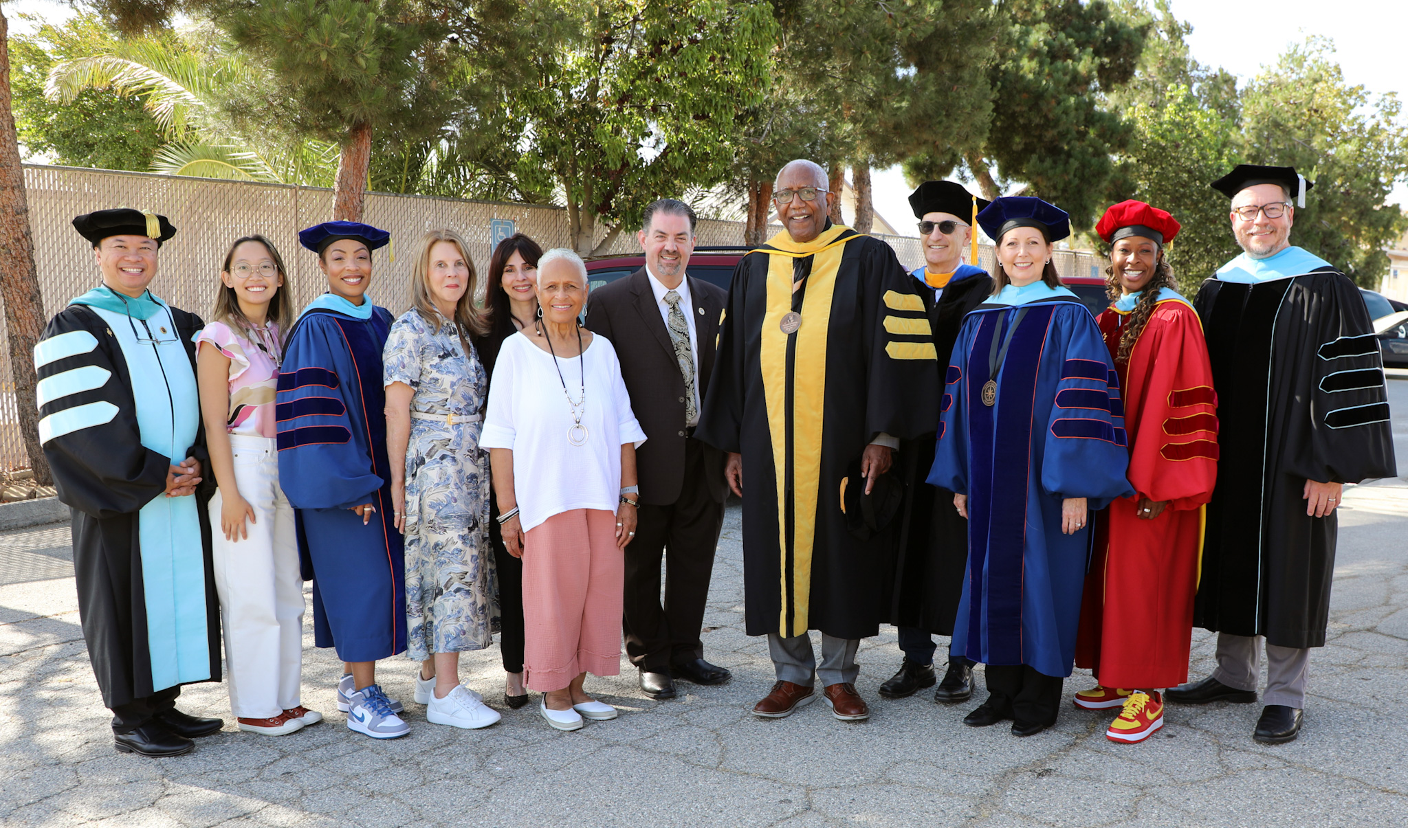 Chancellor Sonya Christian attended, along with several Board of Governors members, the President and Vice President of the Academic Senate, and leaders from the Riverside Community College District